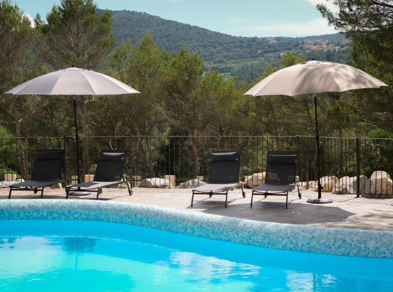 Hotel La Pinede Saint-Marcellin-lès-Vaison Exterior foto